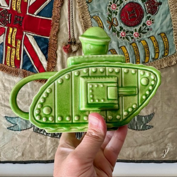 Churchill Tank Teapot 4